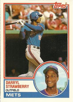 1983 Topps Traded #108T Darryl Strawberry Front