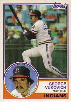 1983 Topps Traded #122T George Vukovich Front