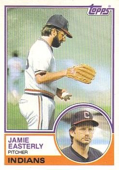 1983 Topps Traded #28T Jamie Easterly Front