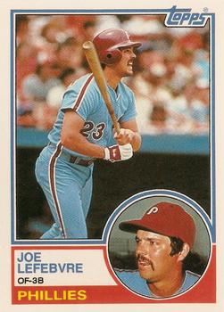 1983 Topps Traded #61T Joe Lefebvre Front