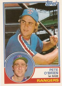 1983 Topps Traded #81T Pete O'Brien Front