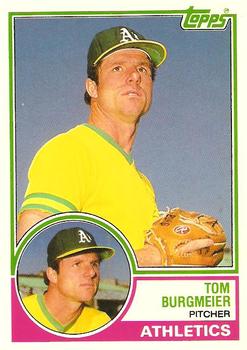 1983 Topps Traded #16T Tom Burgmeier Front
