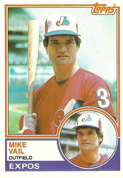 1983 Topps Traded #119T Mike Vail Front