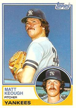 1983 Topps Traded #54T Matt Keough Front