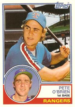 1983 Topps Traded #81T Pete O'Brien Front