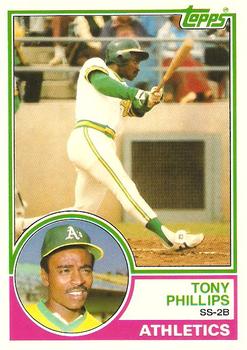 1983 Topps Traded #87T Tony Phillips Front