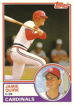 1983 Topps Traded #90T Jamie Quirk Front