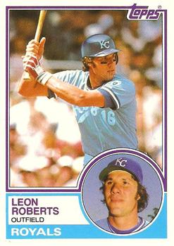 1983 Topps Traded #96T Leon Roberts Front