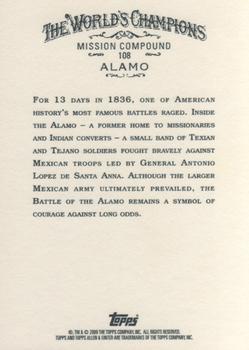 2009 Topps Allen & Ginter #108 Alamo Back