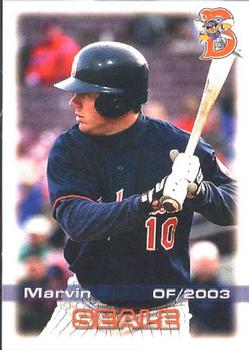 2003 Grandstand Binghamton Mets #26 Marvin Seale Front