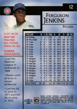 1999 Sports Illustrated Greats of the Game #12 Fergie Jenkins Back