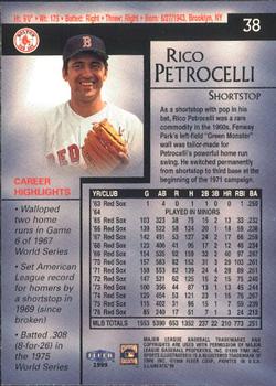 1999 Sports Illustrated Greats of the Game #38 Rico Petrocelli Back