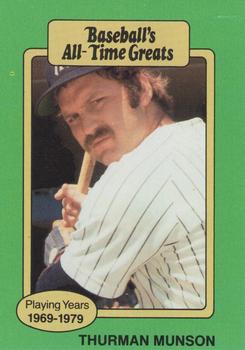 1987 Hygrade All-Time Greats #NNO Thurman Munson Front