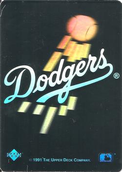 1991 Upper Deck - Team Logo Holograms #NNO Los Angeles Dodgers Front