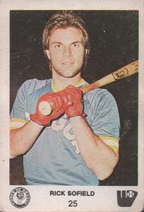 1981-82 Venezuelan Winter League Stickers #25 Rick Sofield Front