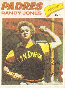 1977-78 Venezuelan Winter League Stickers #161 Randy Jones Front
