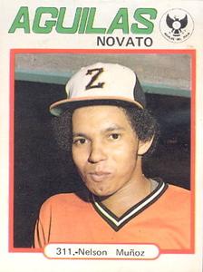 1977-78 Venezuelan Winter League Stickers #311 Nelson Munoz Front