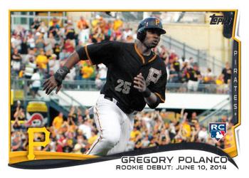 2014 Topps Update #US-20 Gregory Polanco Front