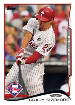 2014 Topps Update #US-33 Grady Sizemore Front