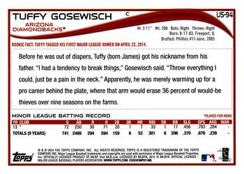 2014 Topps Update #US-94 Tuffy Gosewisch Back