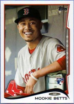 2014 Topps Update #US-26 Mookie Betts Front