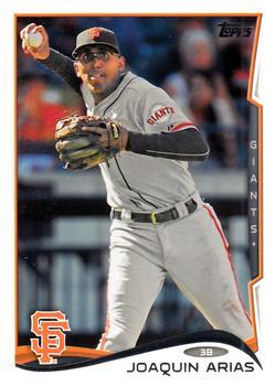 2014 Topps Update #US-82 Joaquin Arias Front