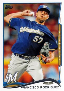 2014 Topps Update #US-31 Francisco Rodriguez Front