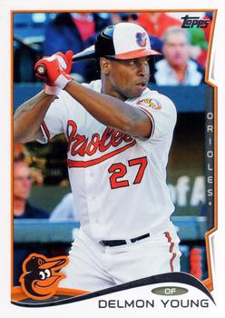2014 Topps Update #US-160 Delmon Young Front