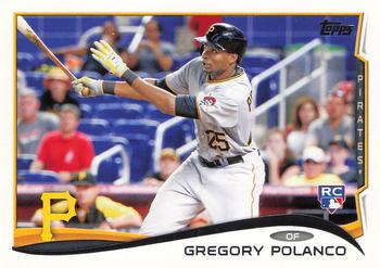 2014 Topps Update #US-221 Gregory Polanco Front
