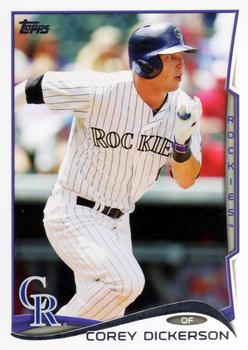 2014 Topps Update #US-314 Corey Dickerson Front