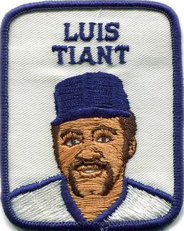 1979 Penn Emblem Baseball Patches #NNO Luis Tiant Front