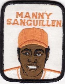 1979 Penn Emblem Baseball Patches #NNO Manny Sanguillen Front