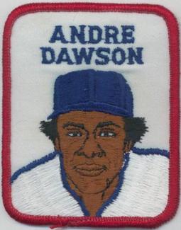 1979 Penn Emblem Baseball Patches #NNO Andre Dawson Front