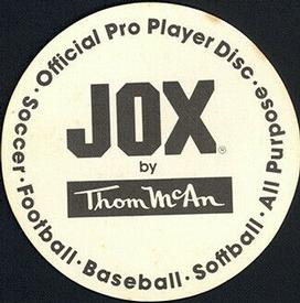 1985 Thom McAn Jox Discs #NNO Tom Seaver Back
