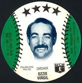 1985 Thom McAn Jox Discs #NNO Ozzie Virgil Front