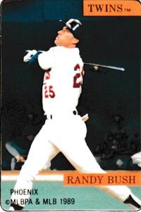 1989 Phoenix Baseball Magnetables #NNO Randy Bush Front