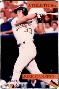 1989 Phoenix Baseball Magnetables #NNO Jose Canseco Front