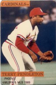 1989 Phoenix Baseball Magnetables #NNO Terry Pendleton Front