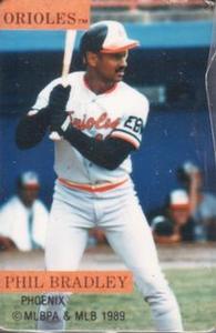 1989 Phoenix Baseball Magnetables #NNO Phil Bradley Front