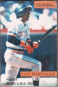 1989 Phoenix Baseball Magnetables #NNO Lou Whitaker Front