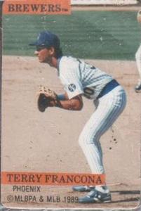 1989 Phoenix Baseball Magnetables #NNO Terry Francona Front