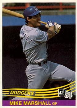 1984 Donruss #348 Mike Marshall Front