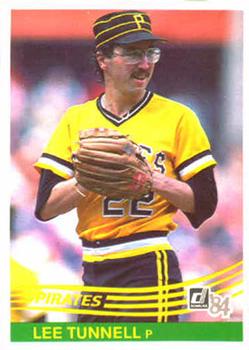 1984 Donruss #592 Lee Tunnell Front