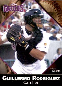 2002 MultiAd Fresno Grizzlies #17 Guillermo Rodriguez Front