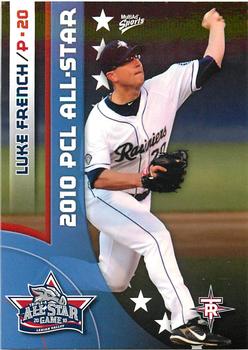2010 MultiAd Pacific Coast League All-Stars #12 Luke French Front