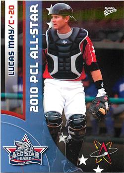 2010 MultiAd Pacific Coast League All-Stars #16 Lucas May Front