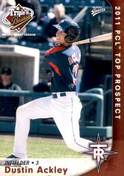 2011 MultiAd Pacific Coast League Top Prospects #32 Dustin Ackley Front