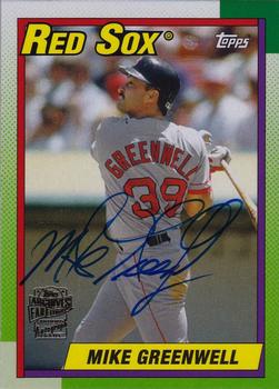 2014 Topps Archives - Fan Favorite Autographs #FFA-MG Mike Greenwell Front