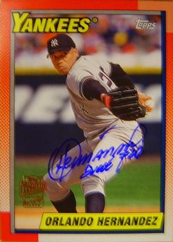 2014 Topps Archives - Fan Favorite Autographs #FFA-OH Orlando Hernandez Front