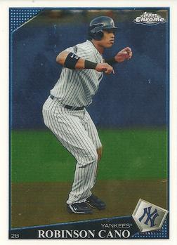 2009 Topps Chrome #163 Robinson Cano Front